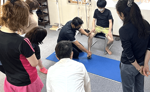 フットエクササイズを提供するスキルを身につける講座